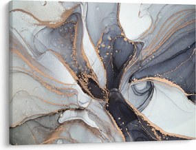 Obraz - Szary marmur (70x50 cm)