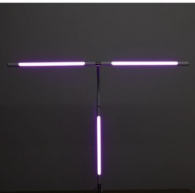 Lampa LED na biurko NOX z efektami RGBW, podstawa, pilot zdalnego sterowania