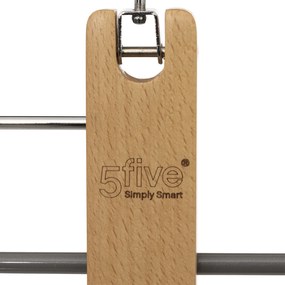 Drewniany wieszak na spodnie, 5 par