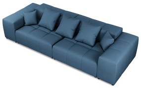 Niebieska sofa 320 cm Rome – Cosmopolitan Design