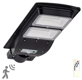 LED Uliczna lampa solarna z czujnikiem STREET 2xLED/6W/3,2V IP65 + pilot