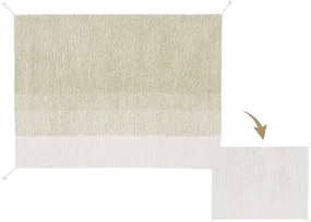 Dywan dziecięcy GELATO GREEN 140x200 zielony/beżowy dwustronny LORENA CANALS