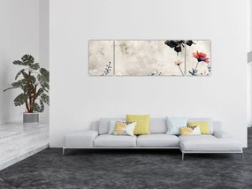 Obraz - Łąka w betonie (170x50 cm)