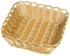Kesper 17845 Koszyk na pieczywo i owoce, brązowy,29 x 29 x 9 cm