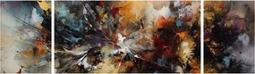 Obraz - Grafika abstrakcyjna (170x50 cm)