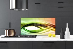 Panel Szklany do Kuchni Nowoczesny Wzór Geometryczny