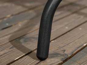 Zestaw ogrodowy TREGO ISLAND - 2 krzesła i okrągły stół ø 60 cm, zielony