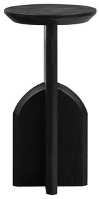 Okrągły stolik z litego drewna akacjowego ø 30 cm Kioni – WOOOD