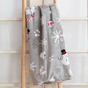 Kocyk z owczą skórą Perníček, 150 x 200 cm