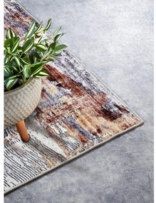 Szary dywan 80x150 cm Malard Copper Gold – Elle Decoration