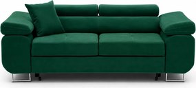 Sofa Stilo 2-osobowa – nowoczesna, tapicerowana welwetem, funkcja spania, elegancki design