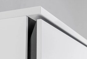 Szafka podumywalkowa ARCTIC 1400Biały Soft-touch - do umywalek nablatowych