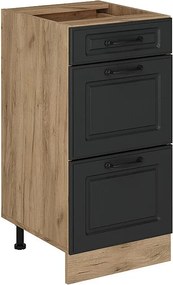 Szafka dolna do kuchni antracytowy domek wiejski 40x46x81.6 r-line
