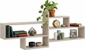 Kaszmirowa geometryczna designerska półka na ścianę W1-D45