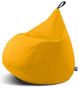 Żółty dziecięcy worek do siedzenia Drop M – So Soft?