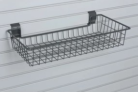 Kosz druciany do systemu Storia, 615 x 120 x 310 mm
