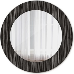 Lustro z nadrukiem okrągłe Abstrakcyjny metaliczny