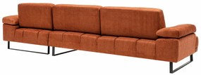 Narożnik Mustang Small Right Orange