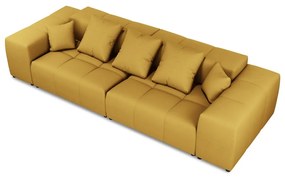 Żółta sofa 320 cm Rome – Cosmopolitan Design