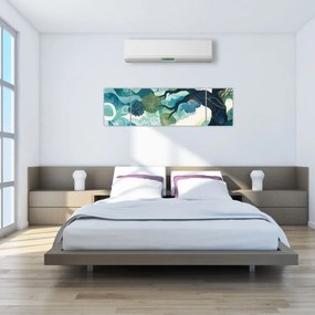 Obraz – Zielona korona drzewa życia (170x50 cm)