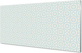 Szklany Panel Geometryczne Koła