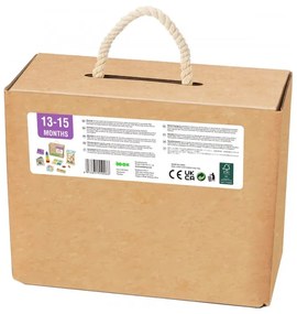 Tooky toy box pudełko xxl montessori edukacyjne 6w1 sensoryczne 13-15 mies