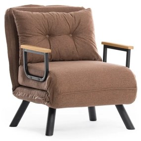 Fotel Sando Single Light Brown