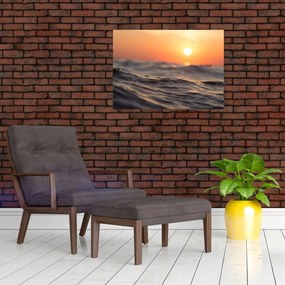 Obraz na szkle powierzchni wody (70x50 cm)