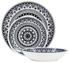 Kamionkowy zestaw talerzy 12 szt. Maya – Premier Housewares