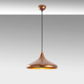 Lampa wisząca z metalowym kloszem ø 34 cm Barek – Opviq lights