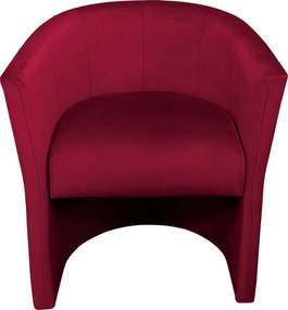 Fotel CLUB tkanina Welur elegancki fotel tapicerowany do salonu i gabinetu : Kolor tkaniny - VELVET - MG31