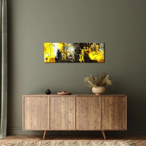Obraz - Piłka nożna w wielkim mieście (z zegarem) (90x30 cm)