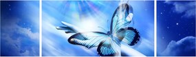 Obraz - Motyl, symbol nadziei (170x50 cm)