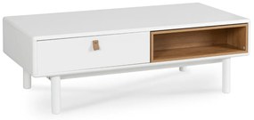 Ława do Salonu ARES 120 cm Biała Skandynawska