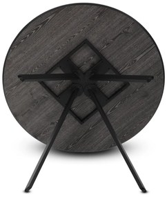 Okrągły stół do jadalni R5010 GREY, szary dąb