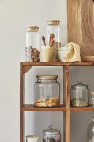 IB Laursen Drewniana deska z skórzanym sznurkiem OILED ACACIA WOOD