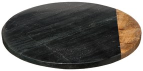 Taca obrotowa GEOM HYGGE, Ø 30 cm, marmur