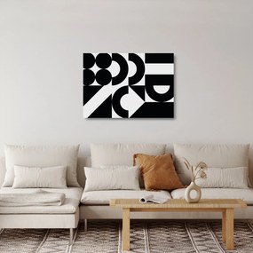 Obraz na szkle - Abstrakcja geometryczna N⁰2 (70x50 cm)