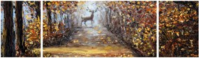 Obraz - Duch lasu (170x50 cm)