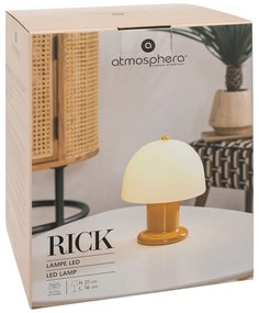 Lampa grzybek RICK, 21 cm