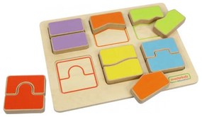 Masterkidz tablica edukacjna sorter dopasowanie kształty i kolory