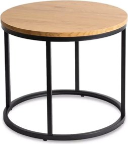 Stolik kawowy Ruffaro – elegancka prostota z akcentem industrialnym w wielu kolorach do wyboru