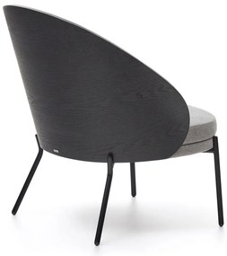 Szary fotel Eamy – Kave Home