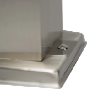 Nowoczesna lampa ścienna zewnętrzna stalowa 80 cm IP44 - Malios