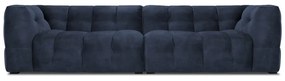 Niebieska aksamitna sofa Windsor &amp; Co Sofas Vesta, 280 cm