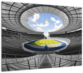 Obraz - stadion piłkarski (70x50 cm)