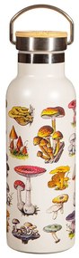 Kremowa butelka dla dzieci ze stali nierdzewnej 500 ml Vintage Mushroom – Sass &amp; Belle