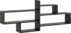 Czarna minimalistyczna półka wisząca G5-T15