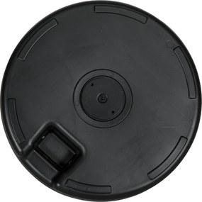 Outsunny Stojak na parasol Uchwyt na parasol, odporny na warunki atmosferyczne, napełniany, Ø51x 36W cm, Czarny