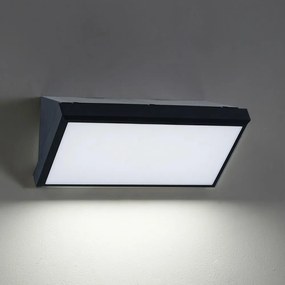 Brilagi - Kinkiet zewnętrzny LED RGBW TRIANGLE 1xE27/15W/230V czarny IP65